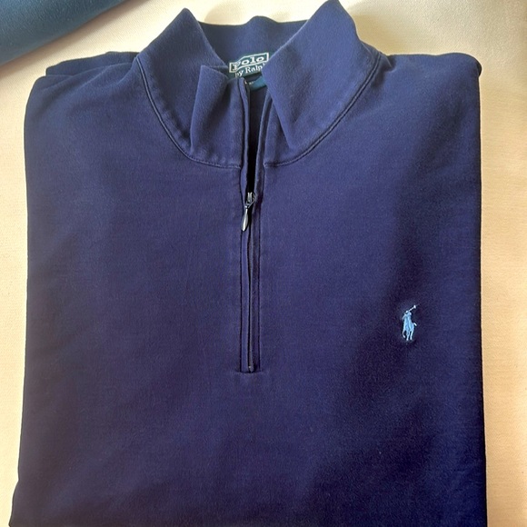 Polo by Ralph Lauren Zippered Pullover Sweatshirt - Picture 1 of 3